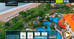 Desktop Screenshot of grandmirage.com